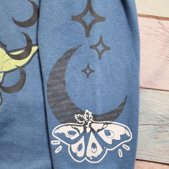 Star Wars Grogu Sweatshirt Medium Stronger Than You Think Baby Yoda Graphic - Picture 6 of 12